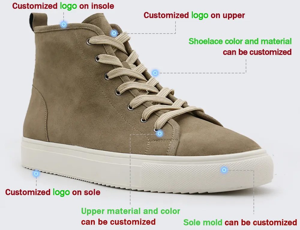 Custom Men's Casual Shoes Manufacturer – Customization Services