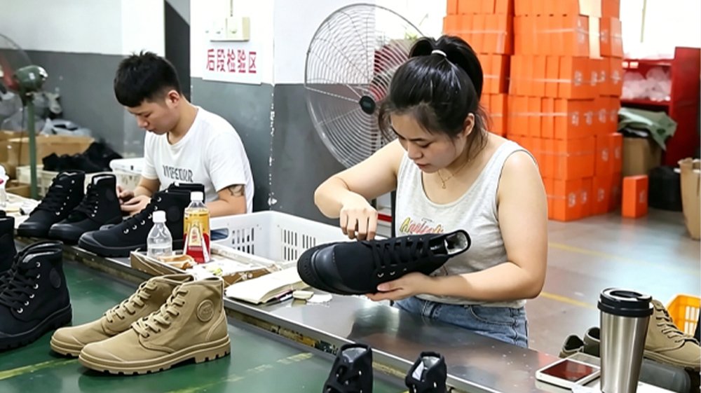 Custom Men's Casual Shoes Manufacturer Quality Inspection