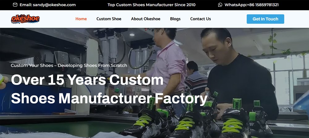 Okeshoe Custom Shoe Manufacturers