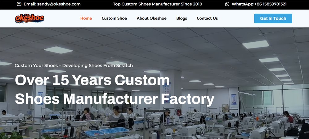 Okeshoe Custom Shoe Manufacturers