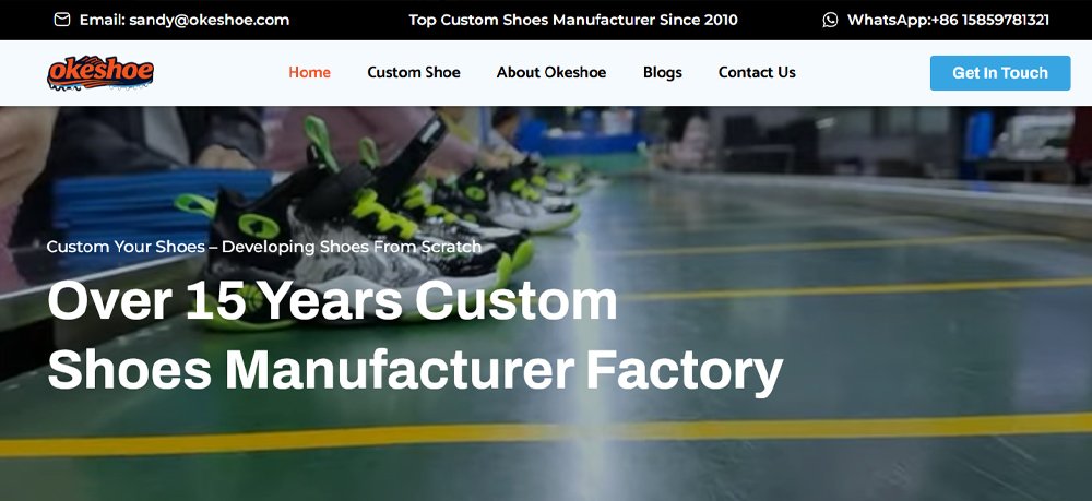 Okeshoe Canvas Shoes Footwear Manufacturer