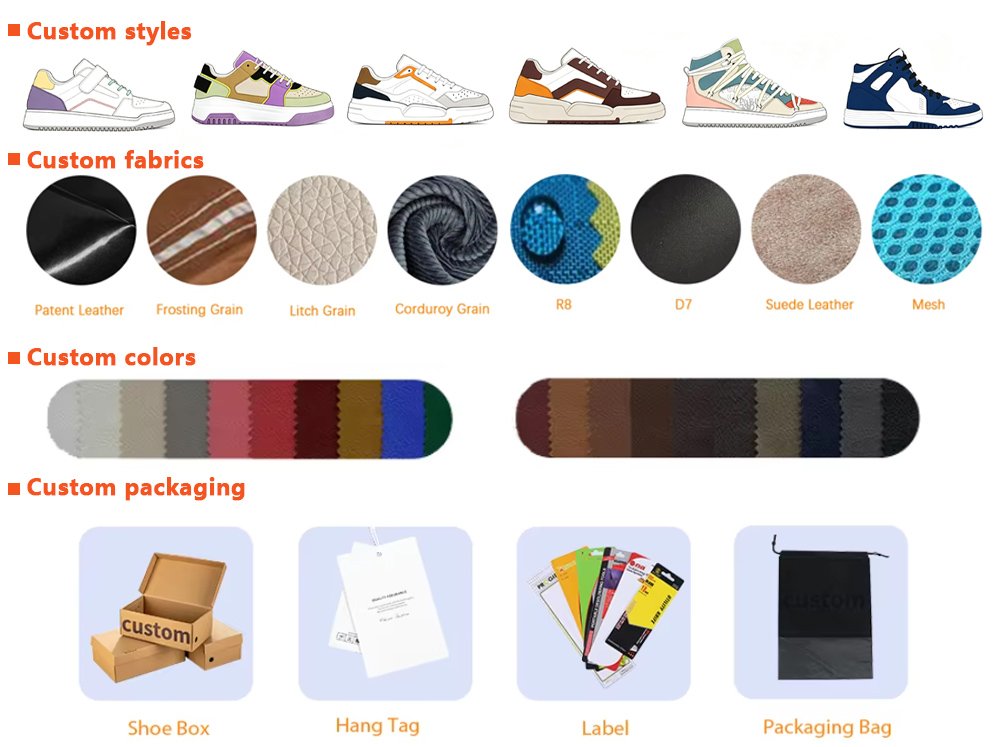 Okeshoe Casual Shoes Manufacturer 360° Full Customization