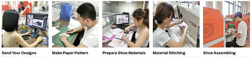 Custom Shoe Factory Production Process