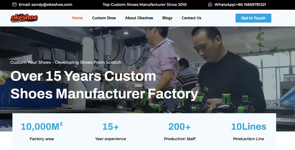 Okeshoe Custom Canvas Shoes Manufacturer