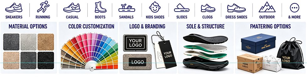 Okeshoe OEM Shoes Supplier Full Customization Capabilities