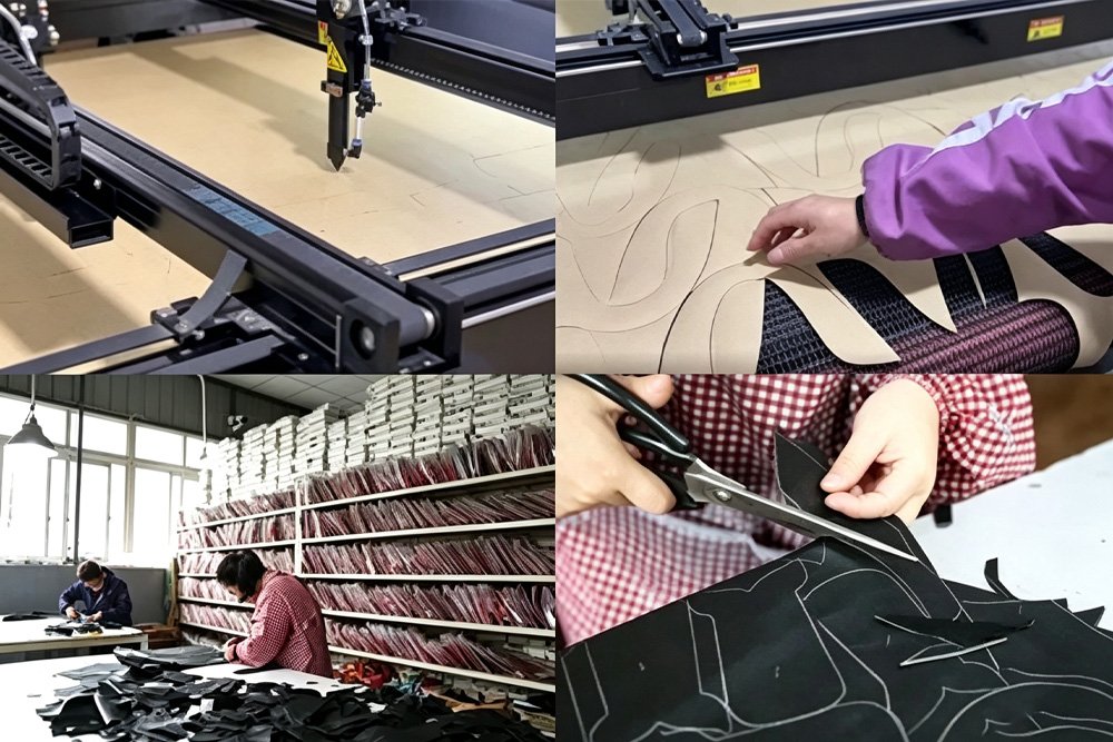 Precision Material Cutting and Upper Stitching
