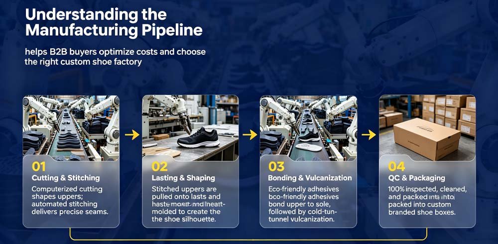 China Shoe Factory Manufacturers Production Steps