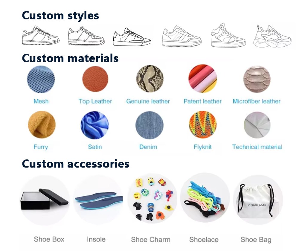 Custom Casual Shoes Supplier Full-Spectrum Customization