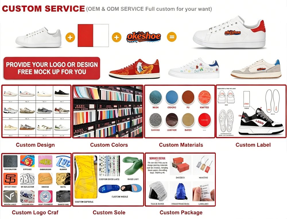Custom Footwear Manufacturers Complete Customization