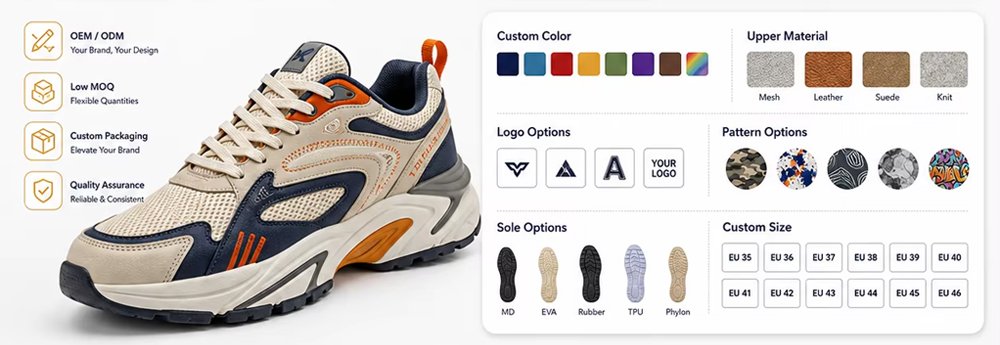 Custom Shoe Vendors Customization Options