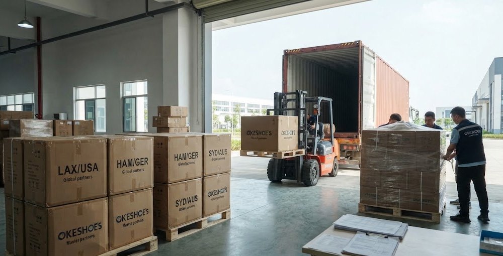 Custom Sneakers Factory Global Logistics