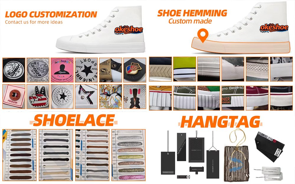 Personalised Canvas Shoes Manufacturer Customization Services