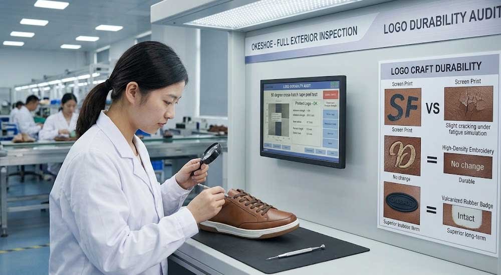 Custom Casual Shoes Manufacturer Full Exterior Inspection