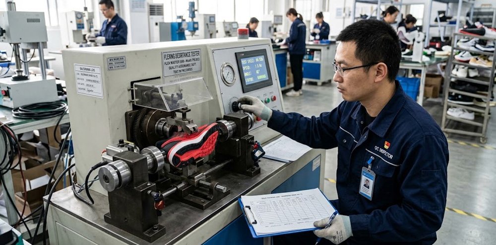 Custom Sneaker Manufacturers Product Inspection